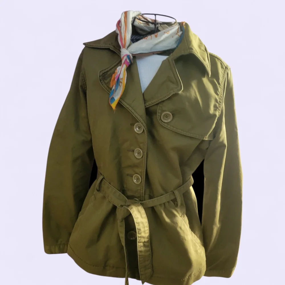 Olive Green Women's Jacket - Picture 1 of 13